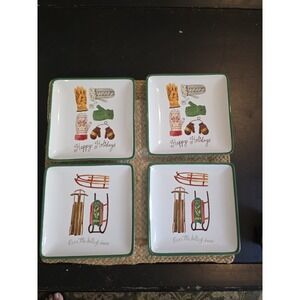 Angela Staehling Sketchbook By Magenta 7" Christmas Mitten‎ and Sleds  Set of 4